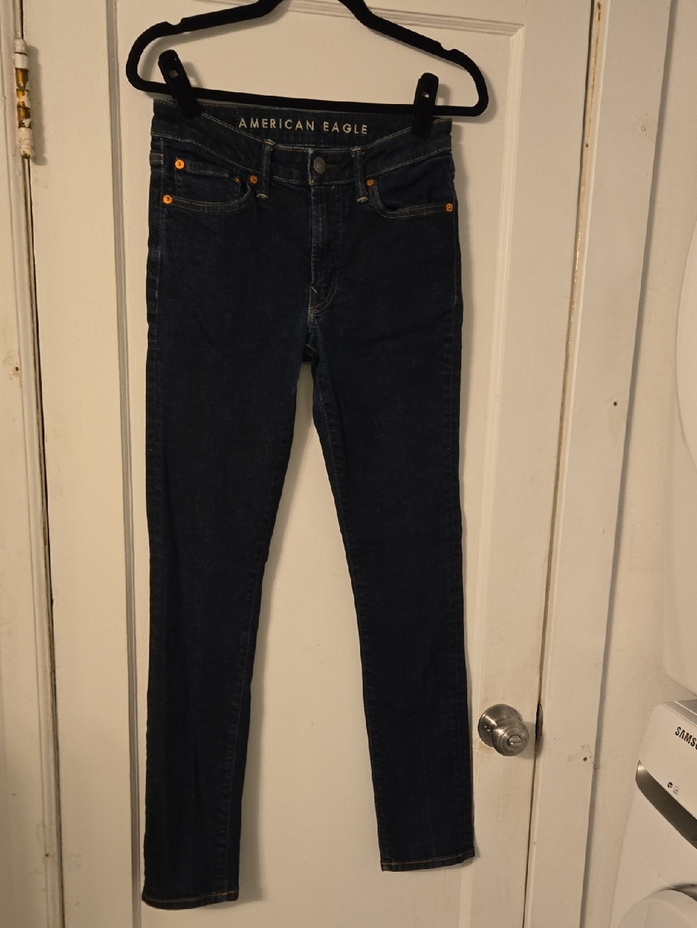 American Eagle Outfitters Dark Indigo Skinny Jeans